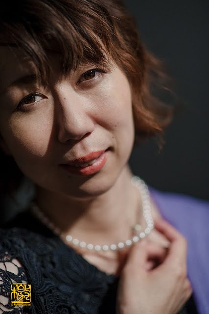 Nina Kaduki writer portrait, photo by Flavio Gallozzi photographer Japan